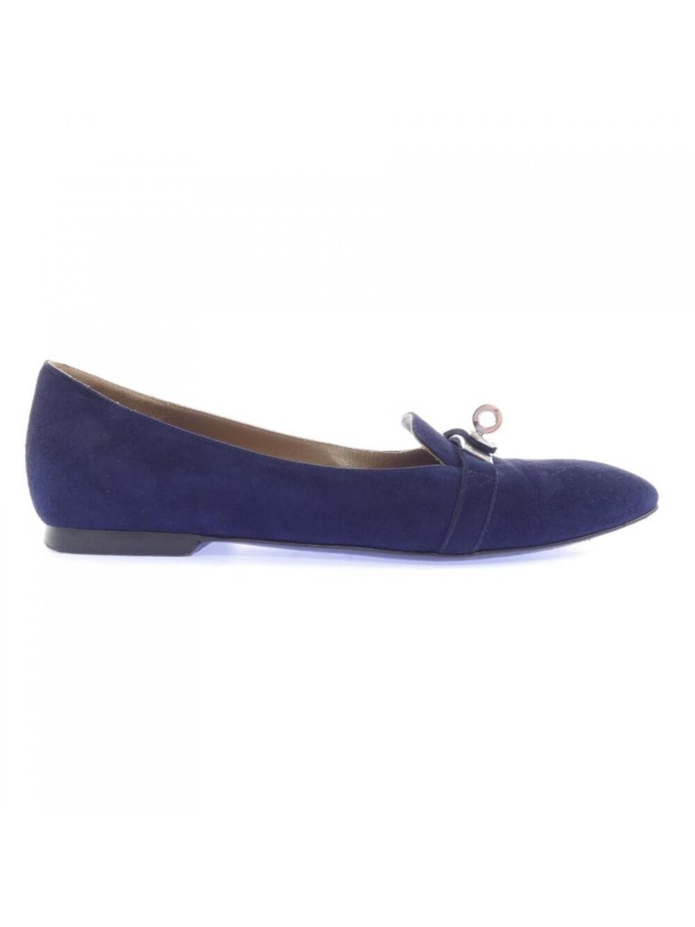 Hermes Pumps Heel Navy